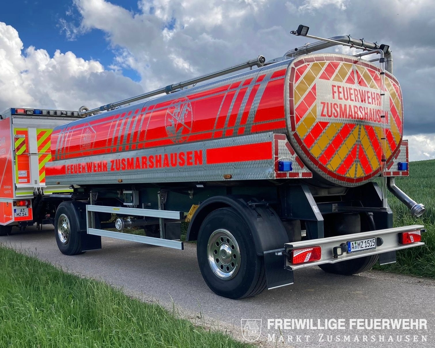 Feuerwehr beschafft Wasserfass